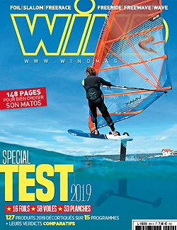 GUNSAILS | Test Report Vector Freerace Windsurf Sail Wind Mag 2019