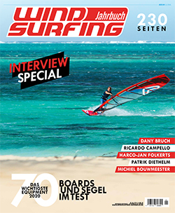 GUNSAILS | Testbericht Wave Segel Horizon 2020 Windsurfing Jahrbuch